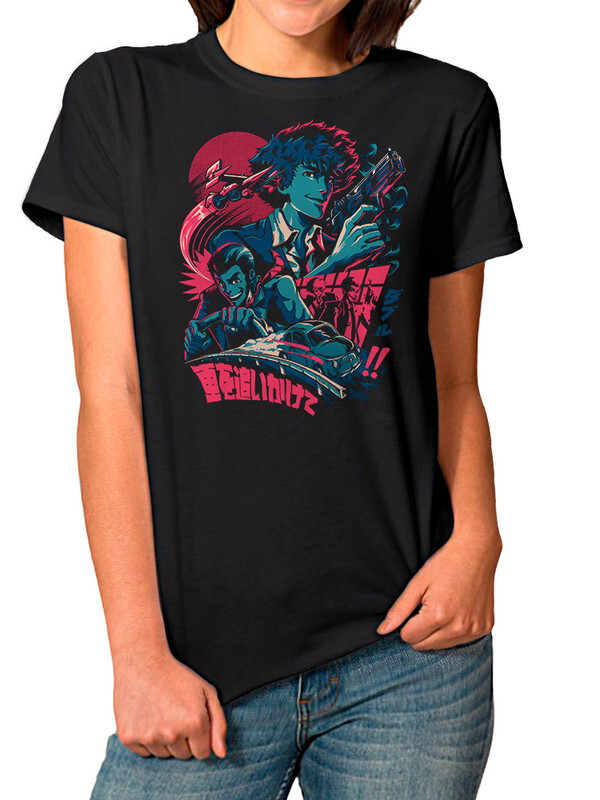 

Футболка женская Dream Shirts Аниме Ковбой Бибоп - Cowboy Bebop черная 3XL, Аниме Ковбой Бибоп - Cowboy Bebop