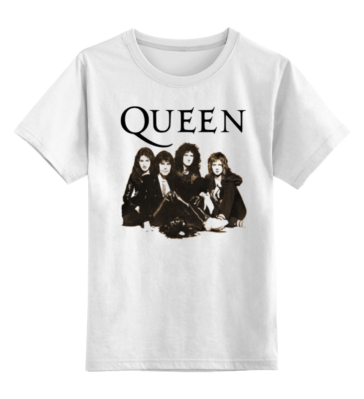 

Футболка детская Printio Queen group цв. белый р. 164, Queen group