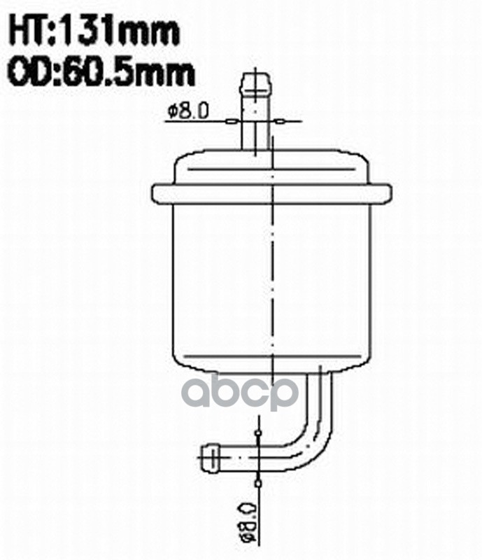 

Фильтр топл.SUZUKI GRAND VITARA 1.6-2.5L 1998=>