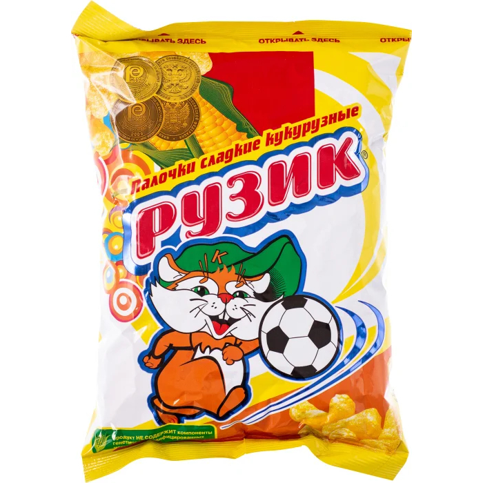 Палочки кукурузные Рузик, 40 г