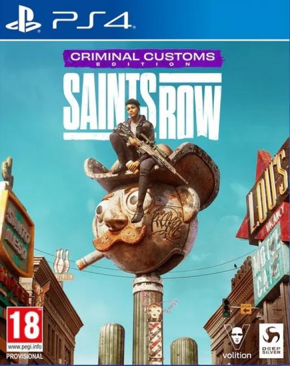 Игра Saints Row Criminal Customs Edition (PlayStation 4, русские субтитры)