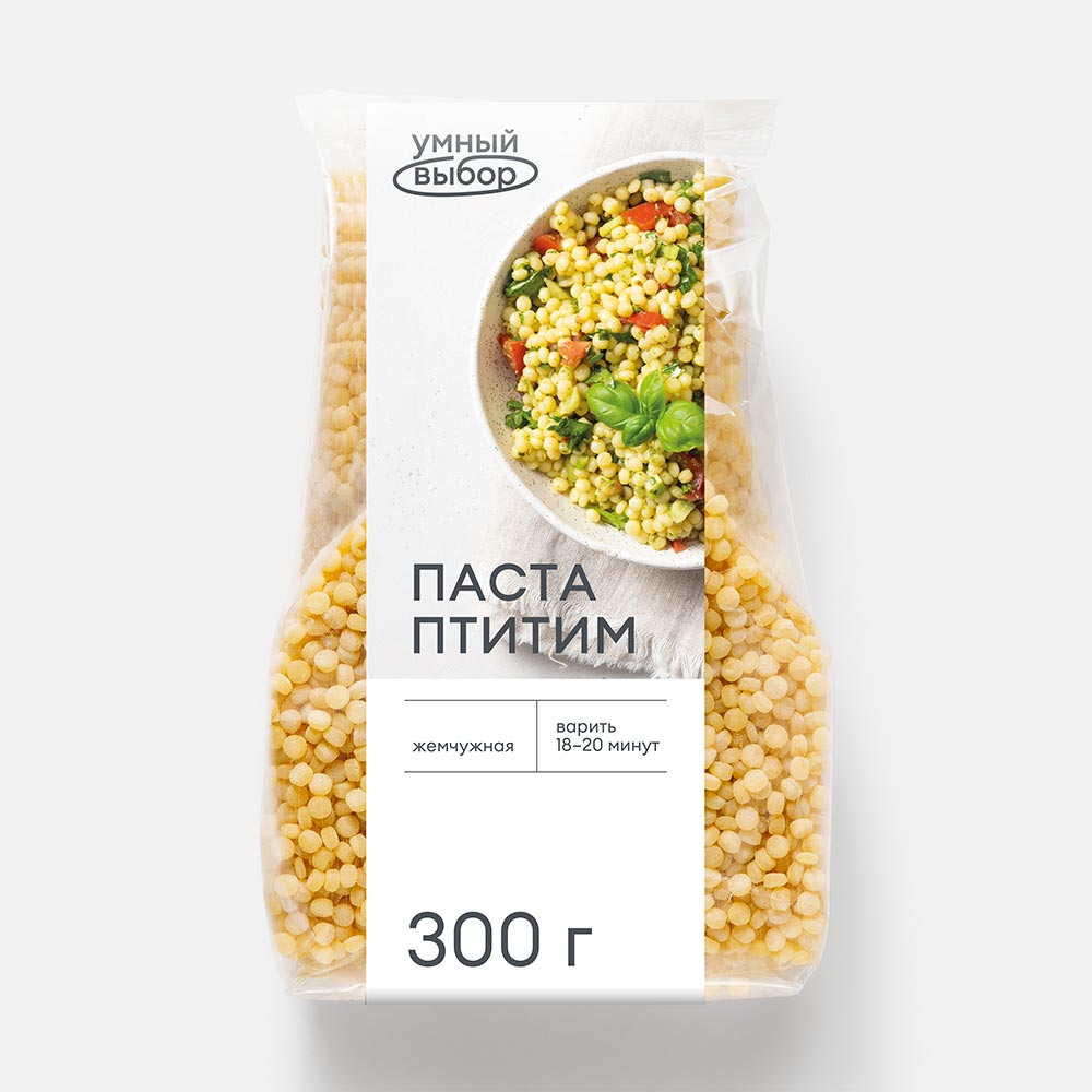 

Паста Умный выбор Птитим жемчужная, 300 г