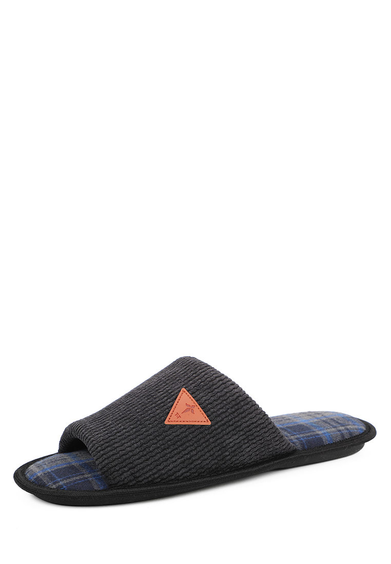 

Тапочки мужские T.Taccardi 215644 черные 45 RU, Черный, 215644