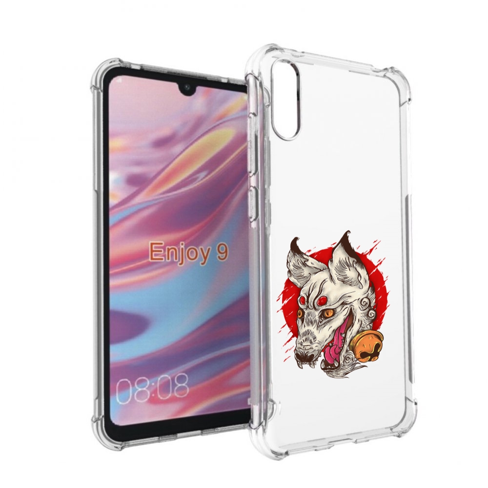 

Чехол бампер MyPads страшная собака для Huawei Enjoy 9., Прозрачный, Tocco
