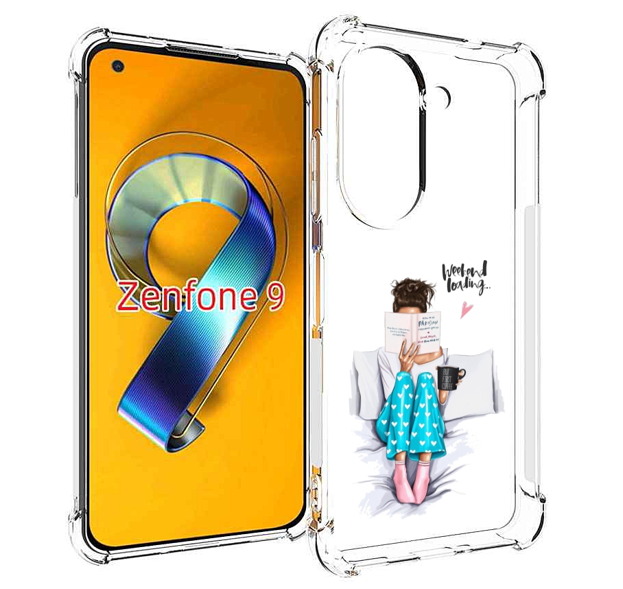 

Чехол MyPads Weekend-loading для Asus Zenfone 9 (AI2202), Прозрачный, Tocco