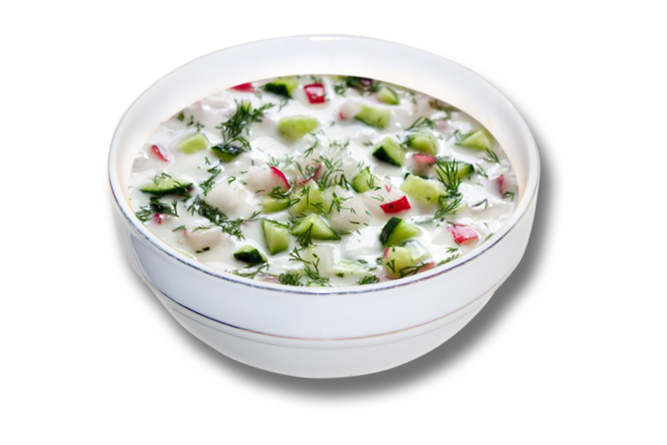 

Окрошка Корона Фуд с куриным мясом +-500 г