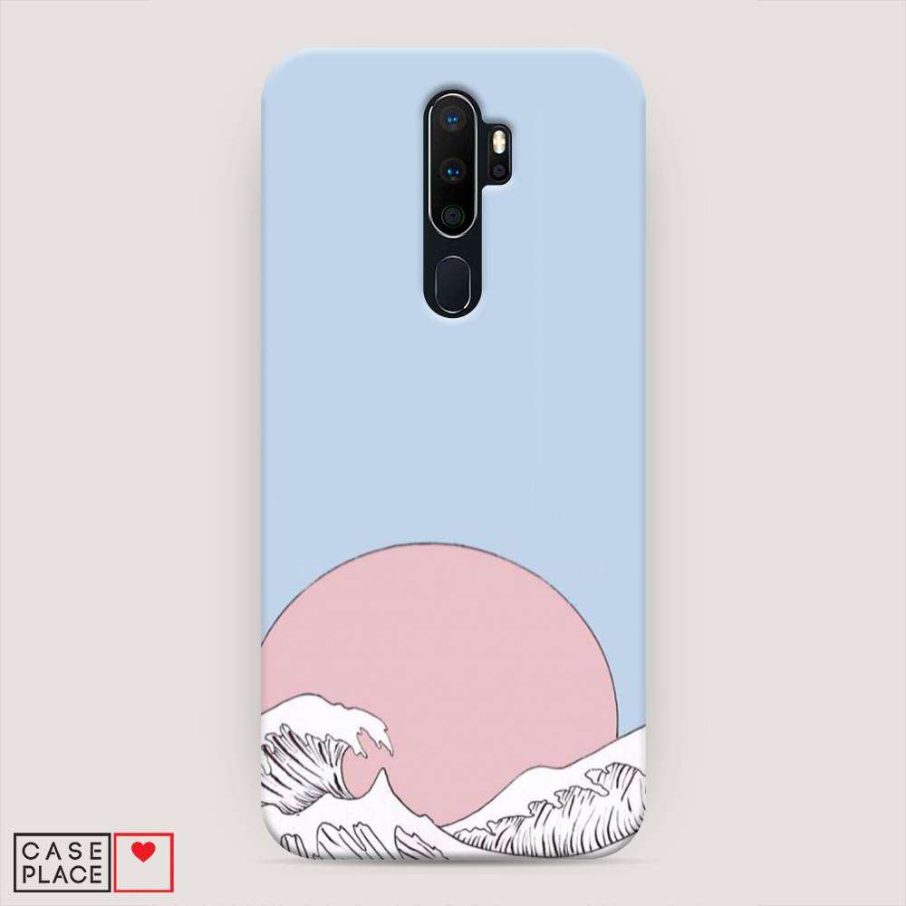 

Пластиковый чехол "Японское солнце" на Oppo A5 (2020), 251320-7