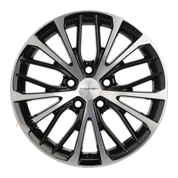 

Колесный диск Khomen Wheels 7x17/5x114,3 ET50 D67,1 KHW1705 Black-FP WHS498714