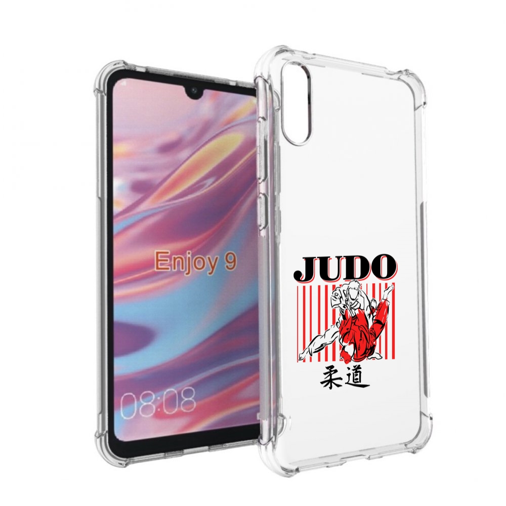 Чехол бампер MyPads Дзюдо для Huawei Enjoy 9.