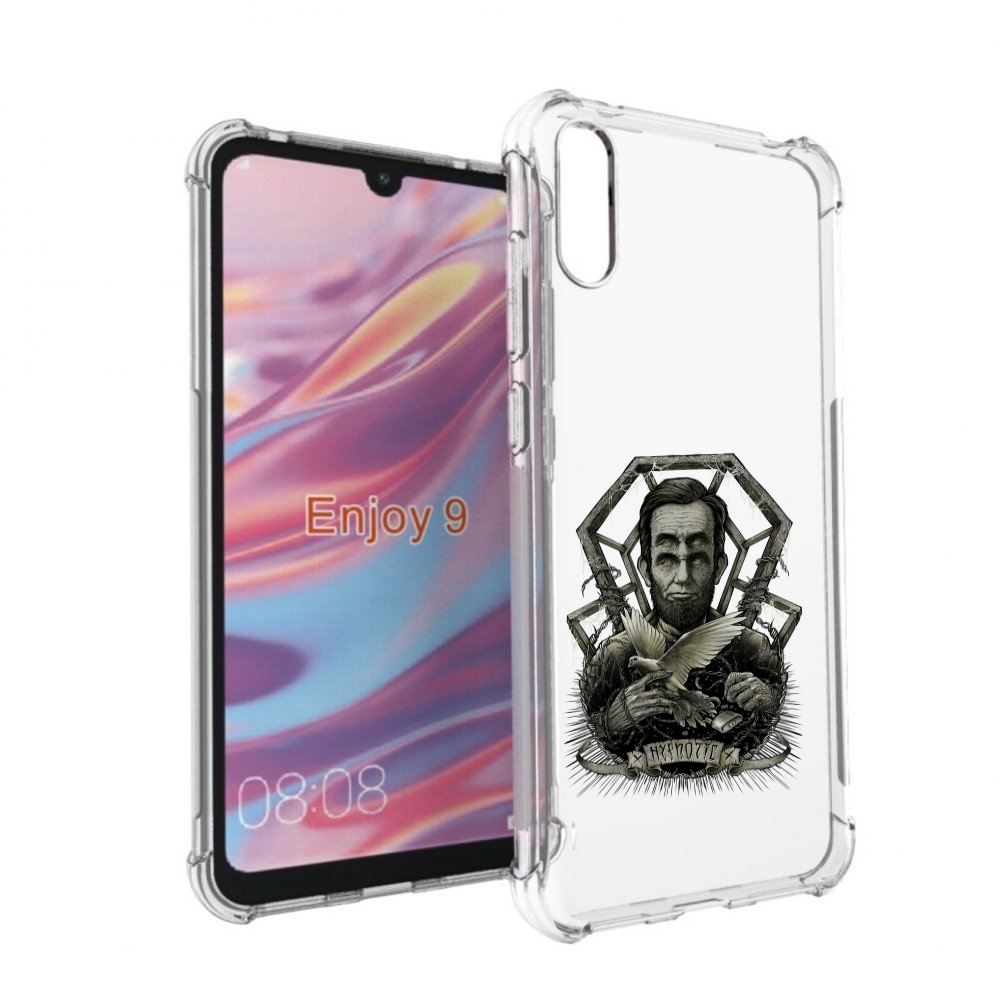 

Чехол бампер MyPads франклин абстракция для Huawei Enjoy 9., Прозрачный, Tocco
