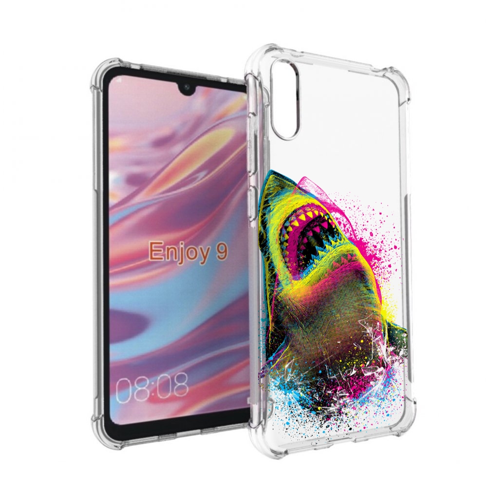 

Чехол бампер MyPads челюсти-2 для Huawei Enjoy 9., Прозрачный, Tocco