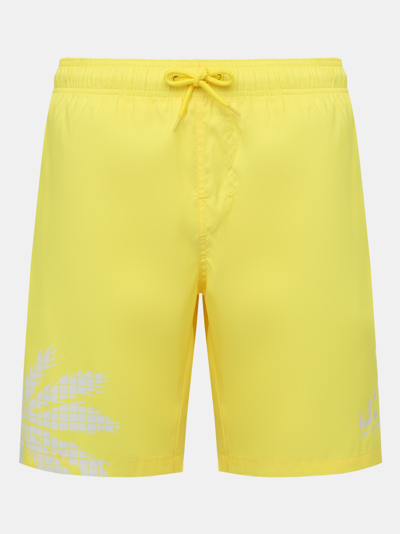 Шорты для плавания мужские Just Clothes 454104 желтые 52 RU