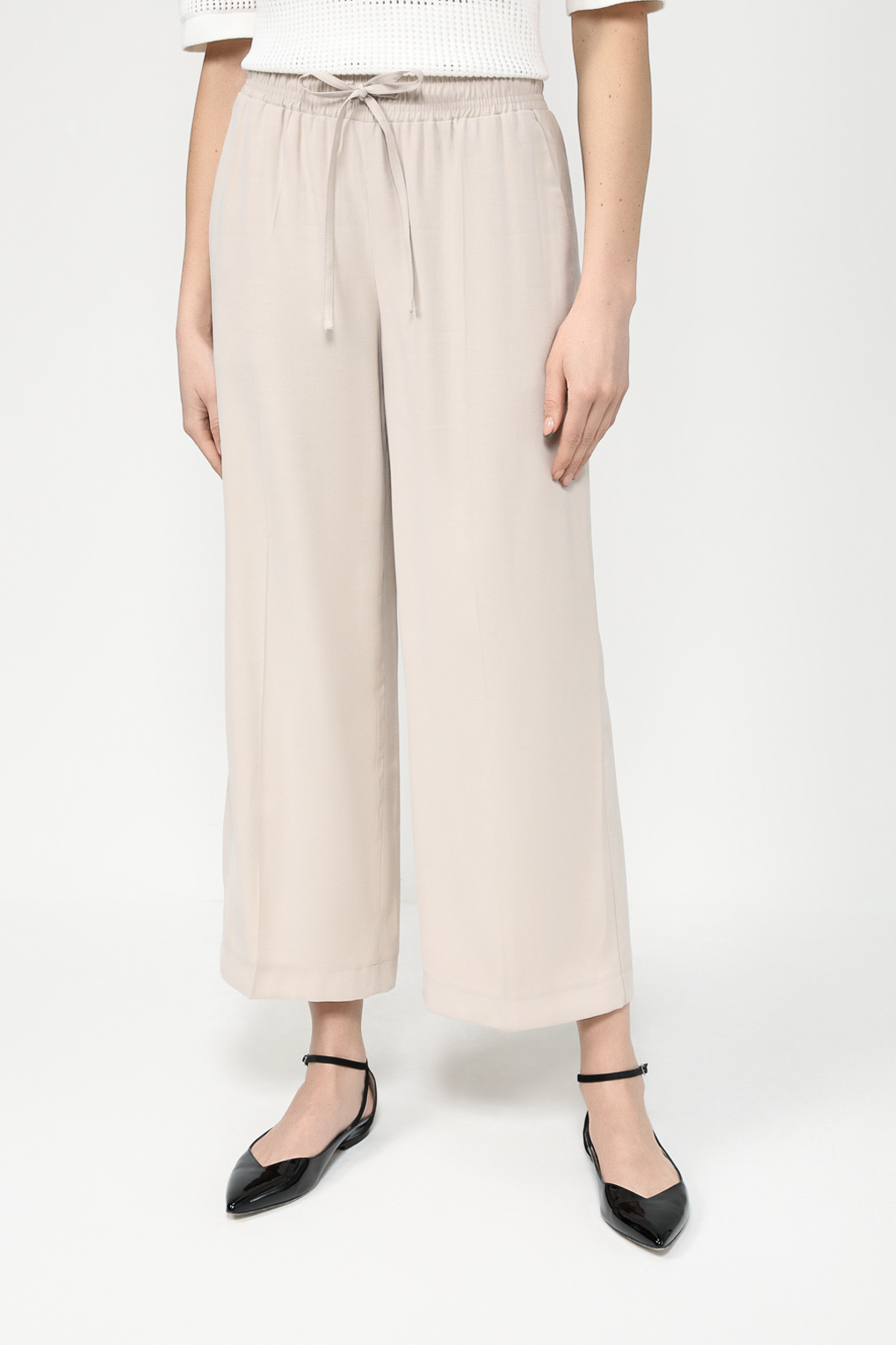 

Брюки женские SABRINA SCALA SS24012376 бежевые M, Бежевый, SS24012376