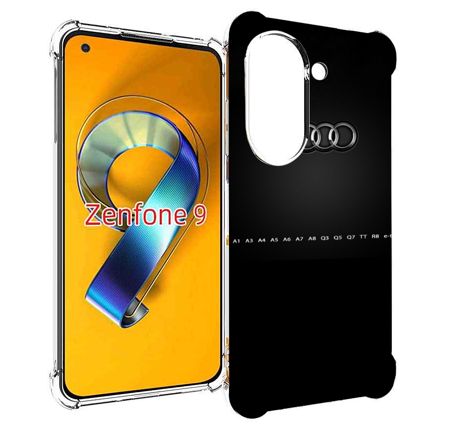Чехол MyPads audi ауди 1 мужской для Asus Zenfone 9 (AI2202)