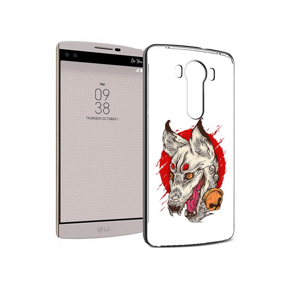 

Чехол MyPads Tocco для LG V10 страшная собака (PT25325.78.627), Прозрачный, Tocco