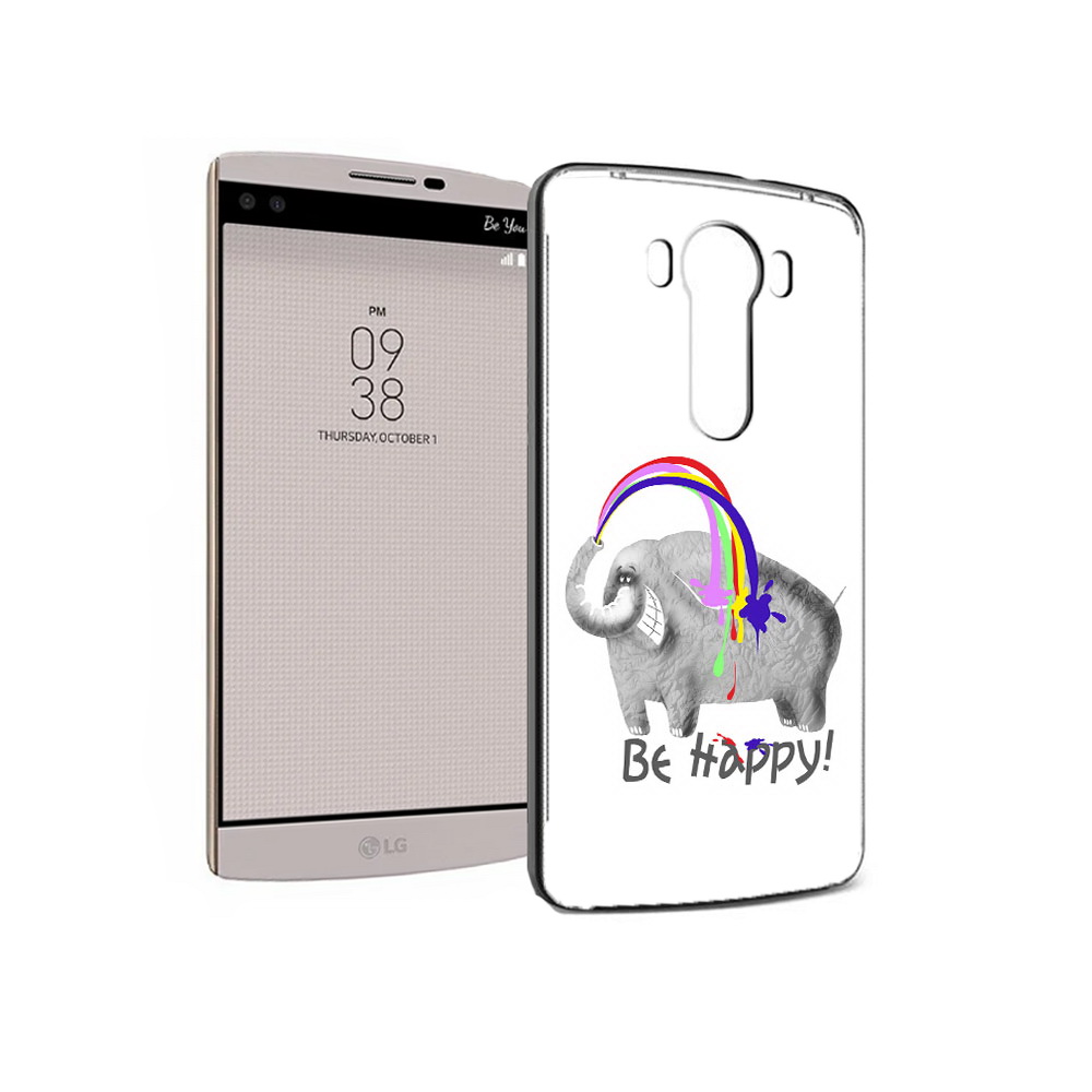 

Чехол MyPads Tocco для LG V10 счастливый слон (PT25325.78.632), Прозрачный, Tocco