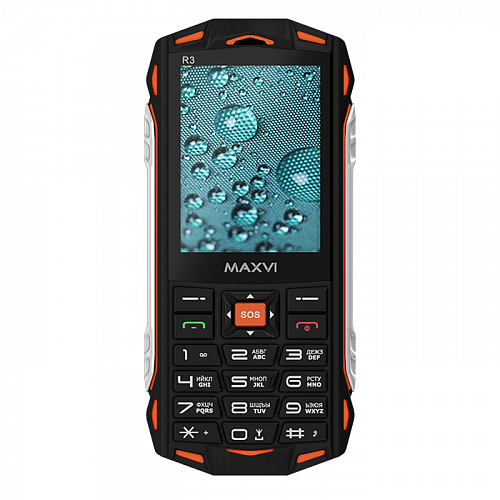 Мобильный телефон Maxvi R3 Orange