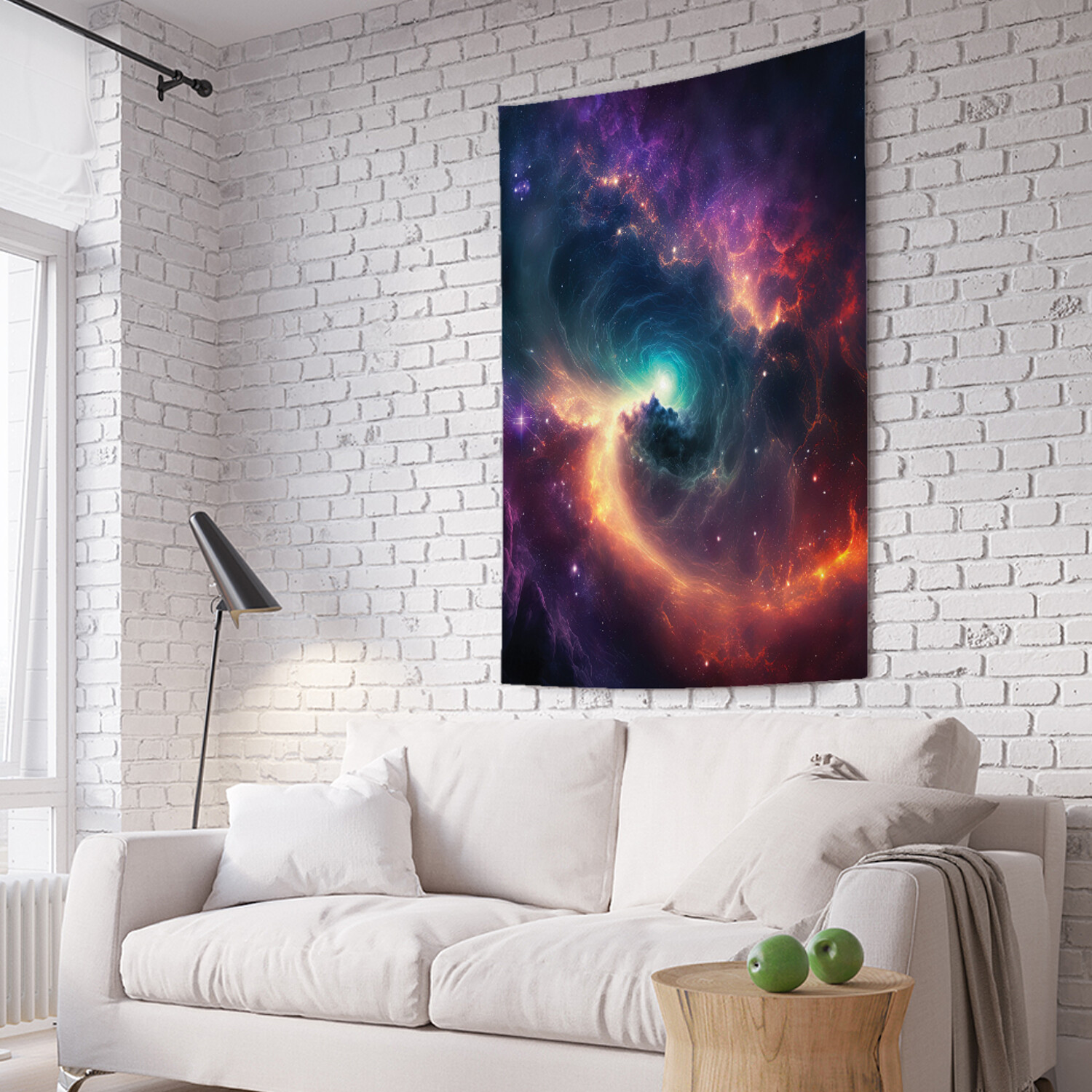 

Вертикальное фотопанно JoyArty "Космическое небо" из ткани, 100х150 см