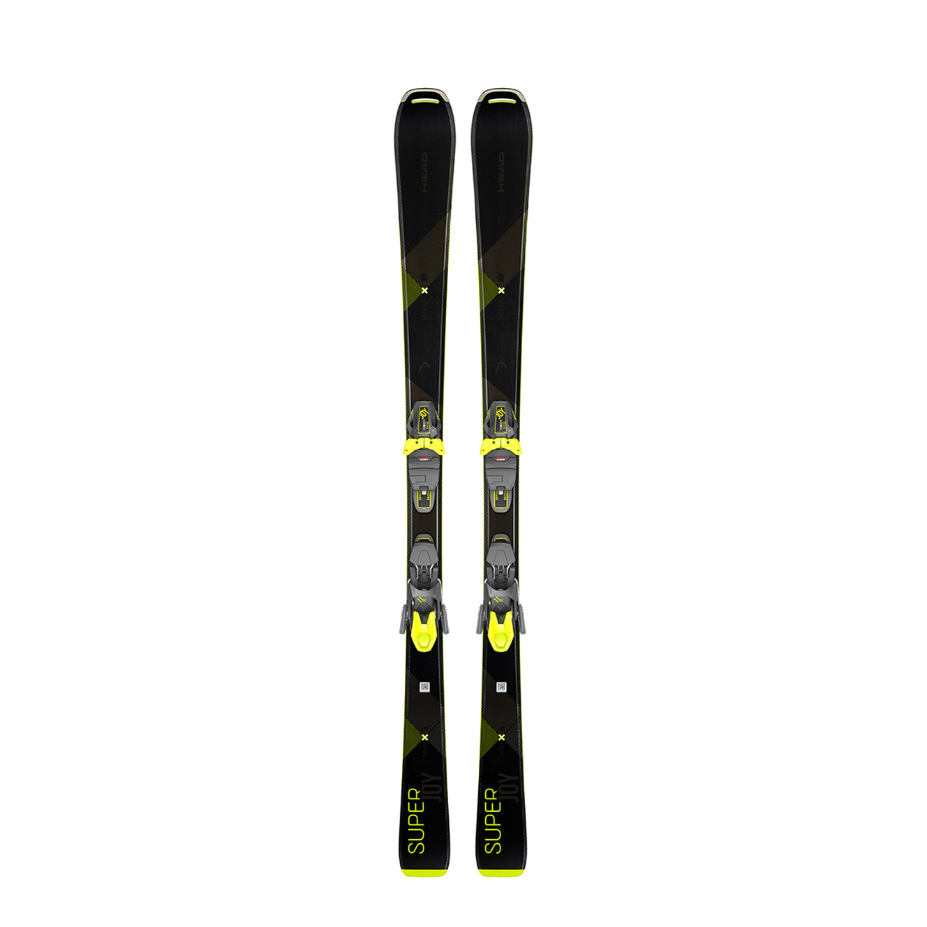 фото Горные лыжи head super joy slr pro black/neon yellow + joy 11 gw slr (19/20) (163)