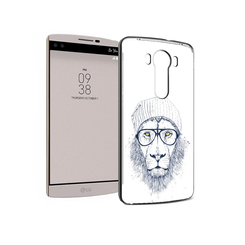 

Чехол MyPads Tocco для LG V10 хиппи лев (PT25325.78.663), Прозрачный, Tocco