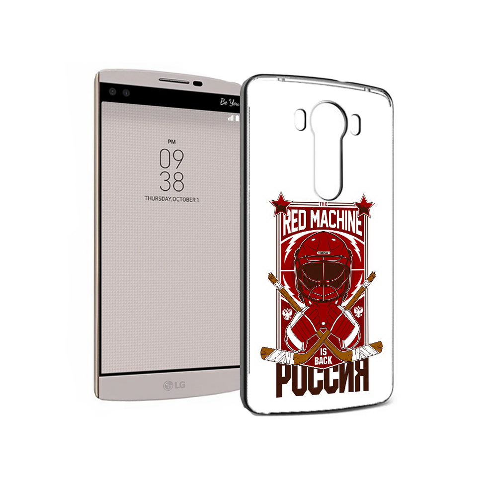 

Чехол MyPads Tocco для LG V10 хоккей россия (PT25325.78.666), Прозрачный, Tocco