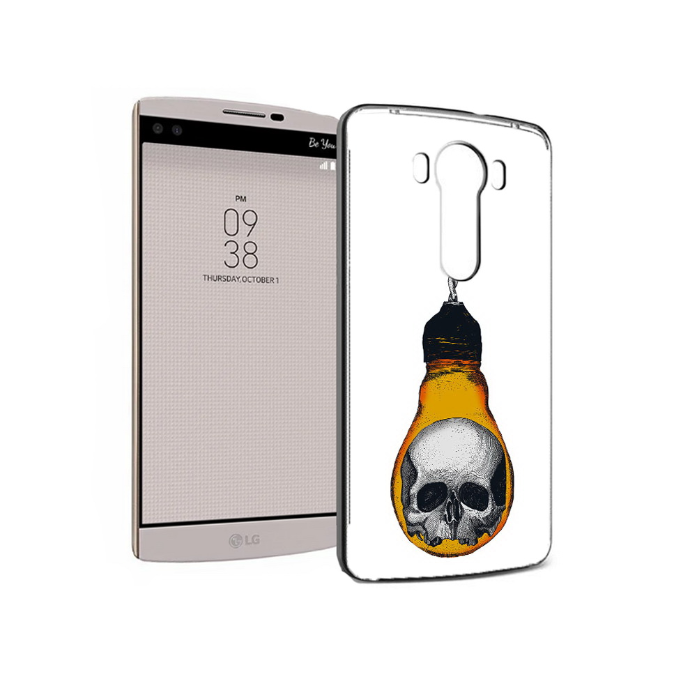 

Чехол MyPads Tocco для LG V10 череп в лампочке (PT25325.78.676), Прозрачный, Tocco