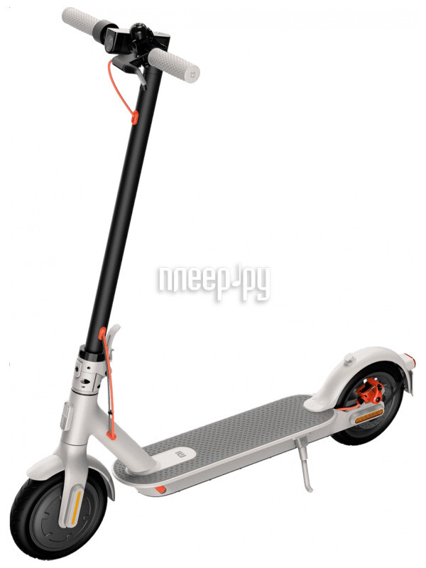 фото Электросамокат xiaomi mi electric scooter 3 light grey bhr4853gl