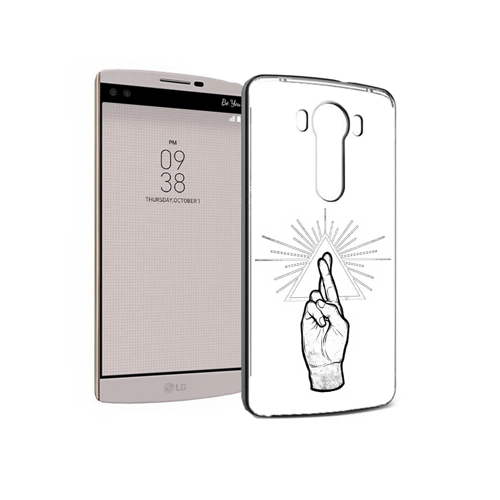 

Чехол MyPads Tocco для LG V10 черно белая рука (PT25325.78.681), Прозрачный, Tocco