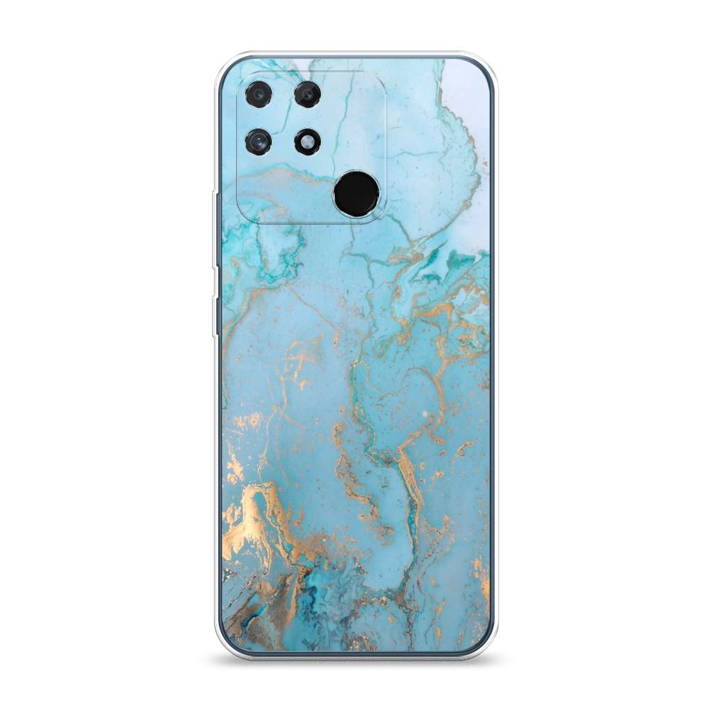 

Чехол Awog на Realme Narzo 50A "Голубой мрамор рисунок", Разноцветный, 258450-3