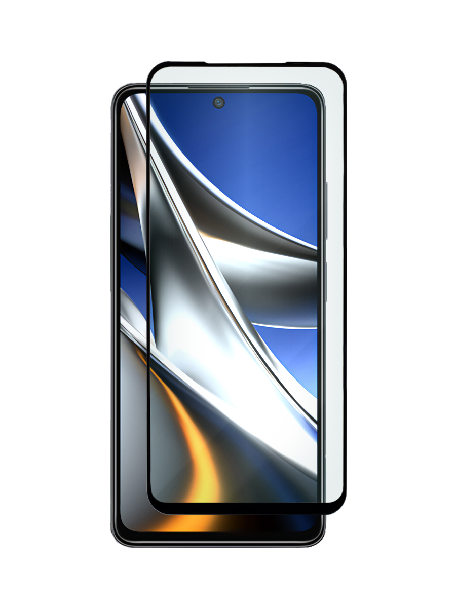 

Защитное стекло для Xiaomi Poco X4 Pro 5G черный с рамкой, MOTG-5D-XMI-X4-PRO