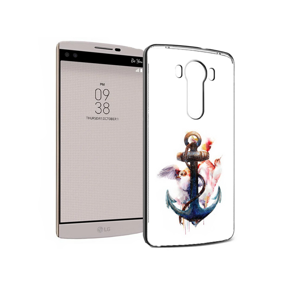 

Чехол MyPads Tocco для LG V10 якорь с птицами (PT25325.78.703), Прозрачный, Tocco