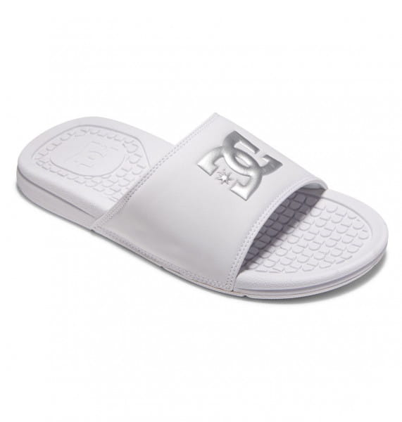 

Шлепанцы женские DC ADJL100030-WS4 белые 40.5 EU, ADJL100030