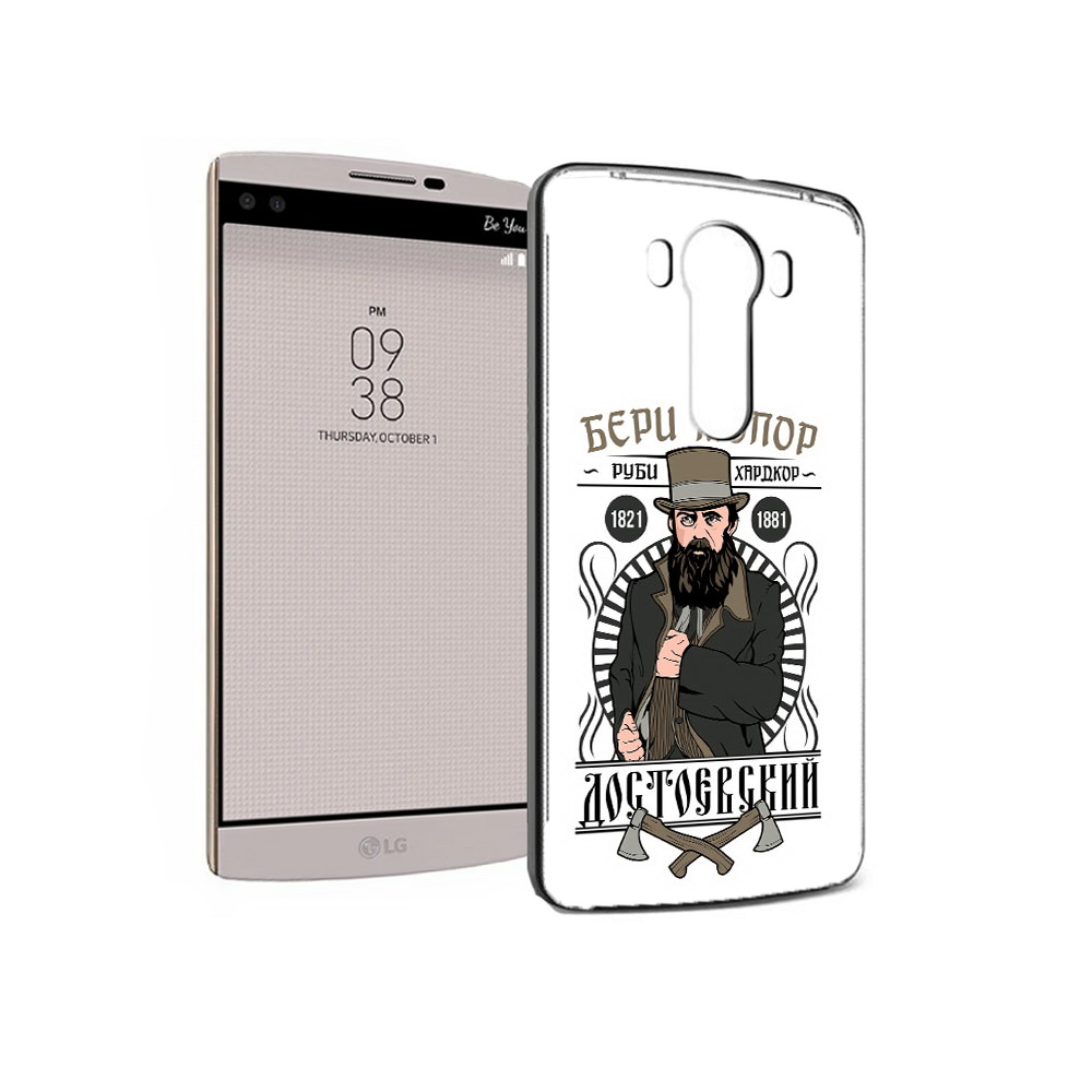 

Чехол MyPads Tocco для LG V10 Достоевский (PT25325.78.72), Прозрачный, Tocco