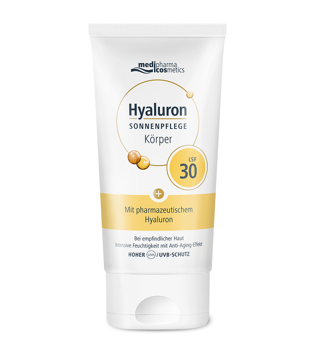 Купить Солнцезащитный крем для тела Medipharma cosmetics Hyaluron, SPF 30, 150 мл