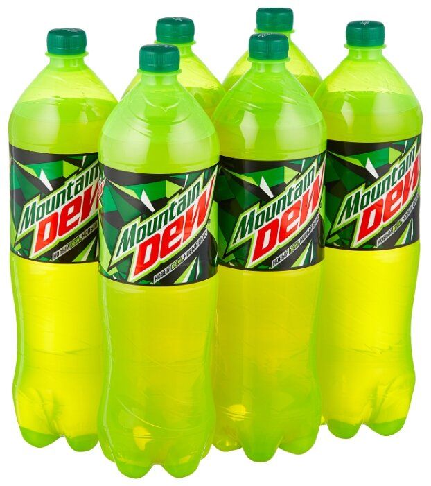 Газированный напиток Mountain Dew, 1 л * 6 шт