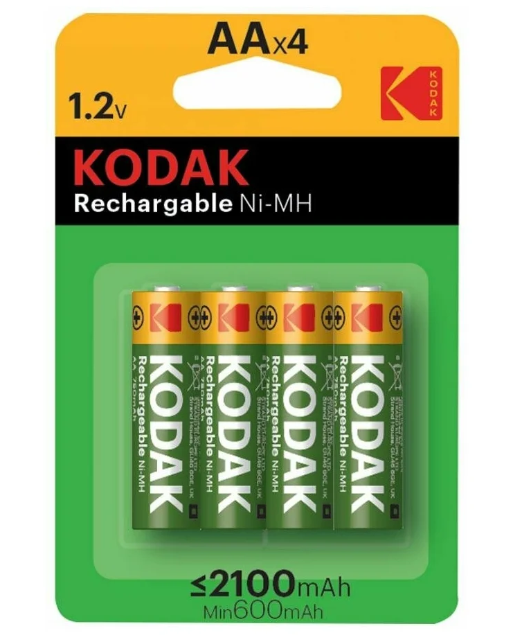 Аккумулятор KODAK HR6-4BL (KAARDC-4) 4 шт.