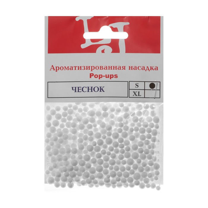 

Насадки искусственные LJ S ЧЕСНОК белый цвет