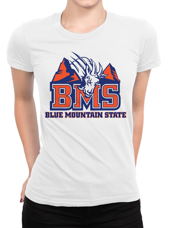 

Футболка женская Dream Shirts Blue Mountain State белая M, Blue Mountain State