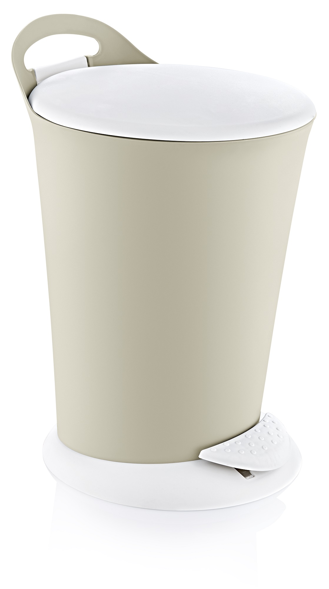 

Ведро мусорное с педалью Smartware PENGUIN TRN-079-Latte 6 литров