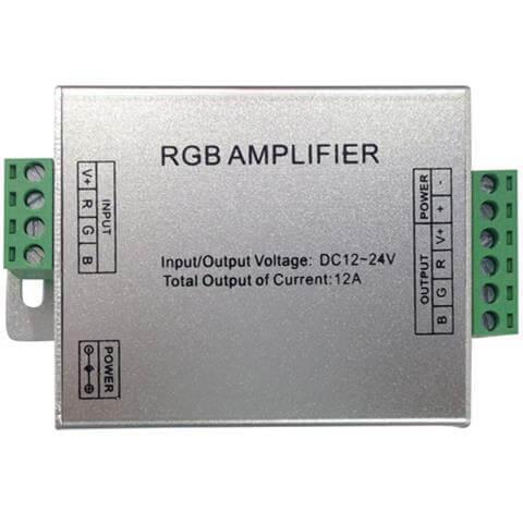 фото Контроллер для rgb светодиодной ленты horoz amplifier 101-001-0144 hrz01001434