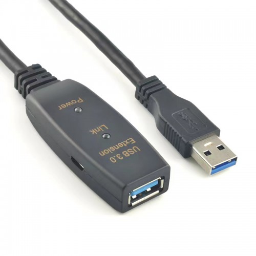 

Кабель KS-IS USB 3.0 A M A F KS-is (KS-776), Чёрный, Кабель USB 3.2 Gen 1 AM AF активный