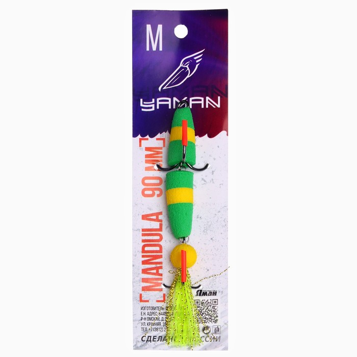 

Мандула YAMAN, размер M, 90 мм., цвет 07, Разноцветный, 9634429