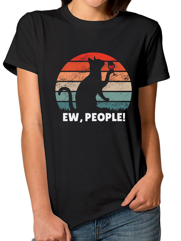 

Футболка женская Dream Shirts Кот Эстет черная S, Кот Эстет