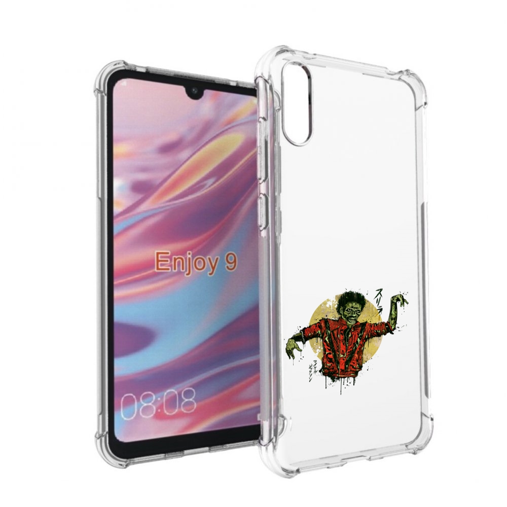 Чехол бампер MyPads Зомби для Huawei Enjoy 9.