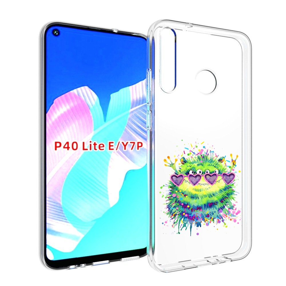 

Чехол бампер MyPads Пушистый персонаж для Huawei P40 Lite E., Прозрачный, Tocco