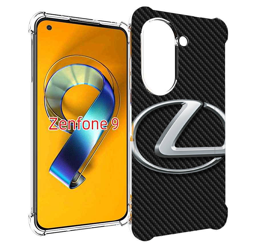 Чехол MyPads lexus лексус 3 для Asus Zenfone 9 (AI2202)