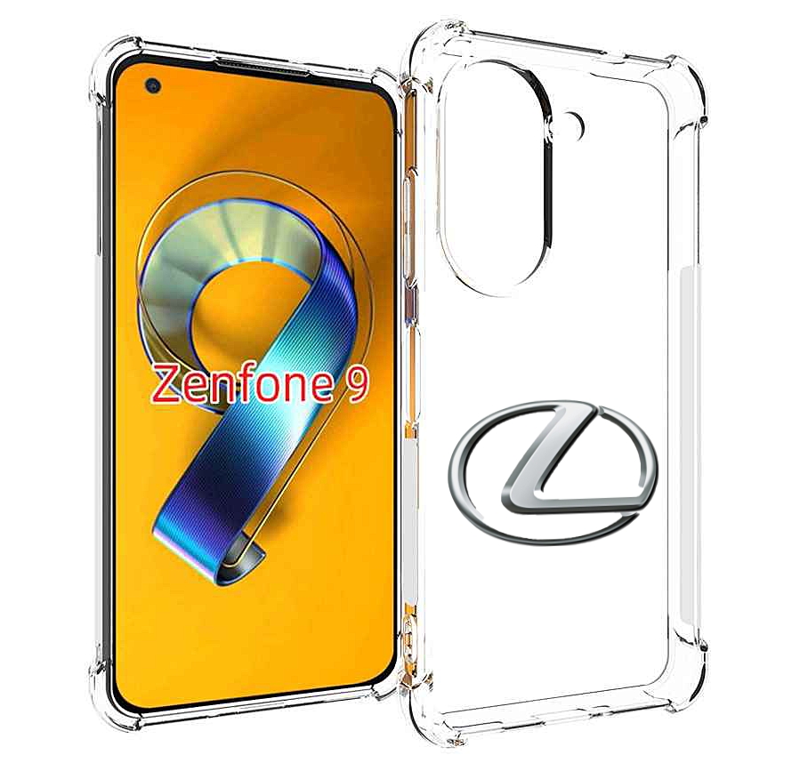 Чехол MyPads lexus-лексус-5 мужской для Asus Zenfone 9 (AI2202)