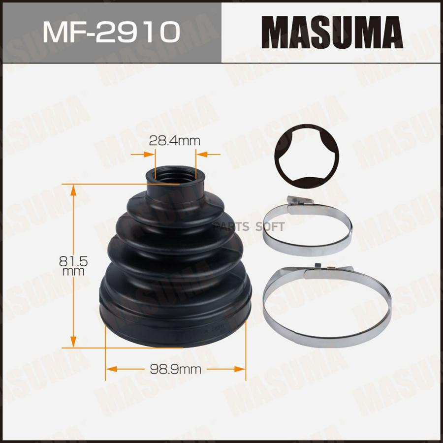

Пыльник ШРУСа MASUMA MF-2910 + хомут