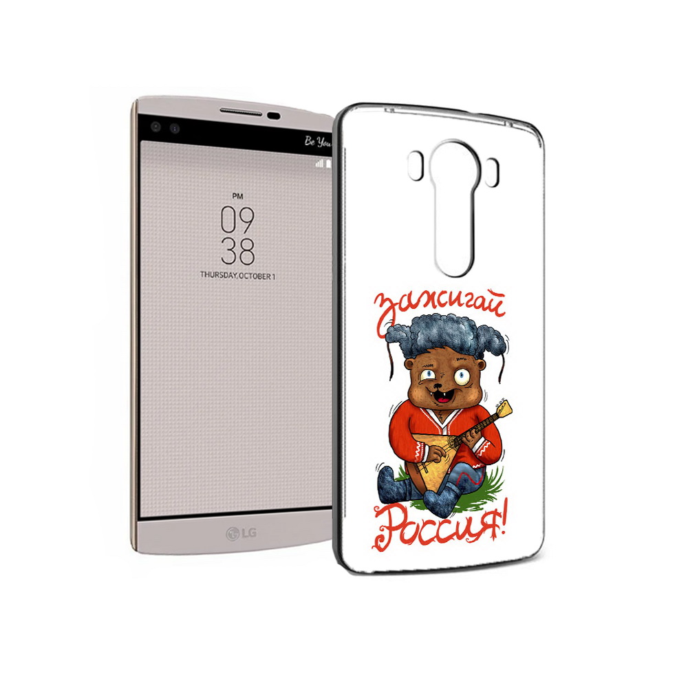 

Чехол MyPads Tocco для LG V10 Зажигай Россия (PT25325.78.82), Прозрачный, Tocco