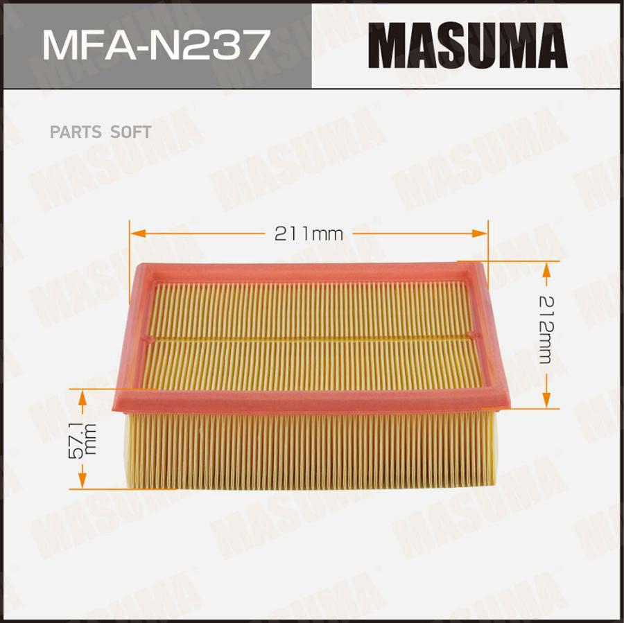 

Воздушный фильтр A0029 MASUMA DATSUN / On-Do (1/40)